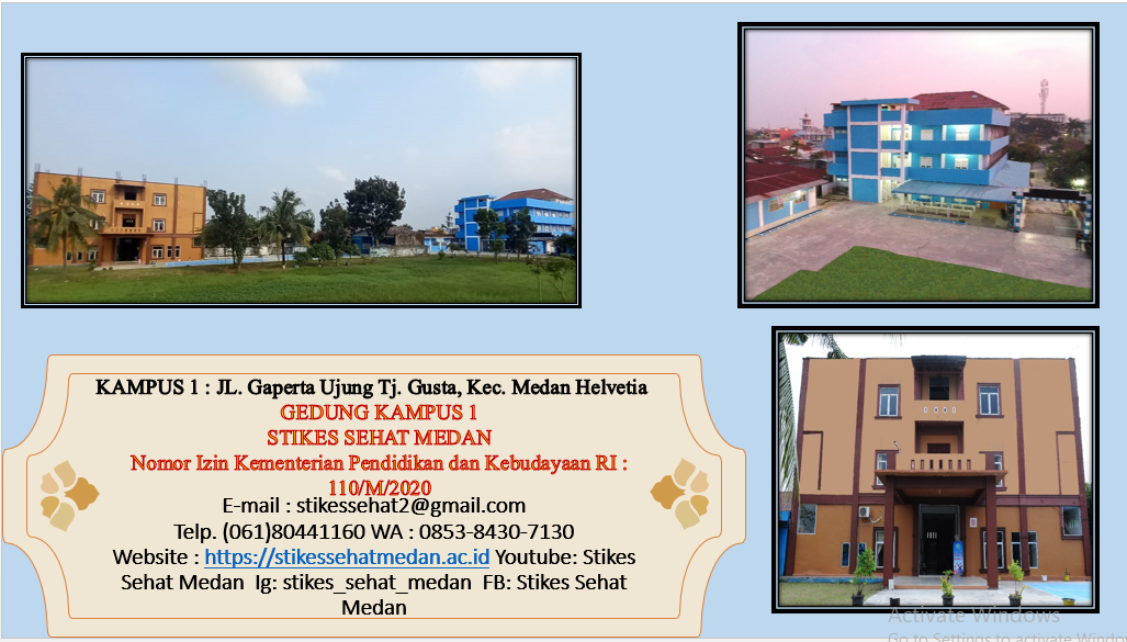 Gedung Kampus 1 Stikes Sehat Medan